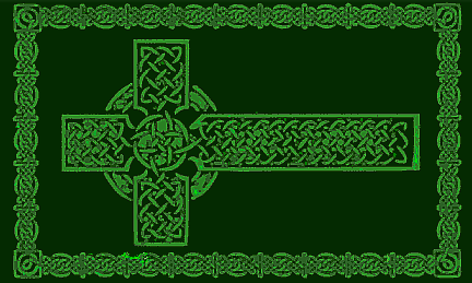 Celtic Cross Banner 2 feet by 3 feet