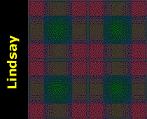 Clan Linday Tartan, 3celts.com