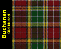 Buchanan Ancient and Muted Tartan, 3celts.com