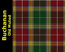 Buchanan Ancient and Muted Tartan, 3celts.com
