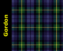 Clan Gordon Tartan, 3celts.com