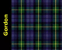 Clan Gordon Tartan, 3celts.com