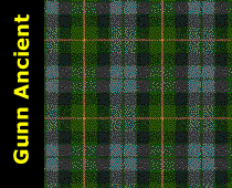 Gunn Ancient Tartan, 3celts.com