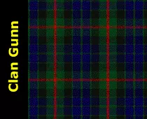 Clan Gunn Tartan, 3celts.com