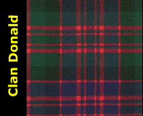 Clan Donald Tartan, 3celts.com