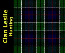 Leslie Hunting (K.O.S.B.) Tartan, 3celts.com
