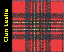 Clan Leslie Tartan, 3celts.com