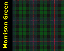 Morrison Green Tartan, 3celts.com