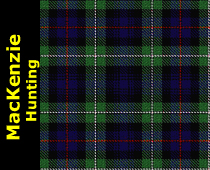 MacKenzie Hunting Tartan, 3celts.com