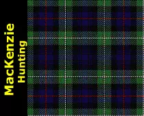 MacKenzie Hunting Tartan, 3celts.com