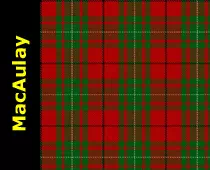 Comyn or MacAulay Tartan, 3celts.com