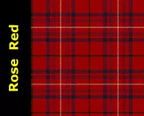 Rose Red Tartan, 3celts.com