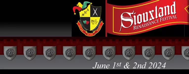 Siouxland Renaissance Festival, June 1st & 2nd, 2024