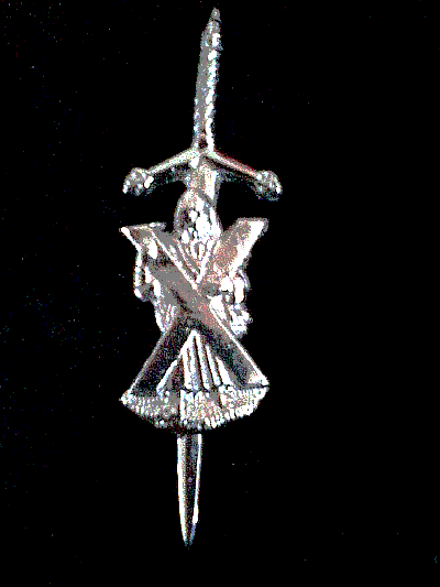 Saint Andrew Sword Kilt Pin Jewelry