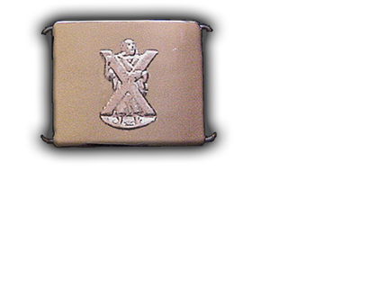 Saint Andrew 2.5 inch Chrome Buckle