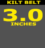 3.0 INCH KILT BELT