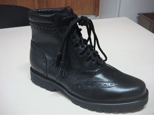 Ghillie Boots :: Black Leather :: Mens US Size 9 