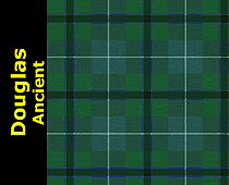 Douglas Ancient Tartan Wool Mens Formal Kilt