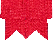 Red Worsted Wool Ribbon