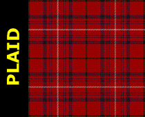 CHICK HERE CHANGE TO FLY PLAID