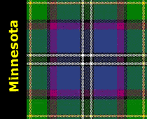 Minnesota Regular District Tartan Kilt Plaid Scarf