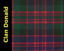 Clan Donald Tartan Wool