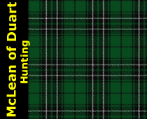 McLean of Duart Hunting Tartan Kilt Plaid Scarf