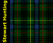 Stewart Hunting Tartan Wool Uniform Kilt Apron