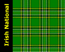 Irish National Tartan Kilt Plaid Scarf