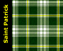 Saint Patrick Tartan Kilt Plaid Scarf