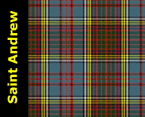 Scottish National and Royalist Highland Tartan Wool