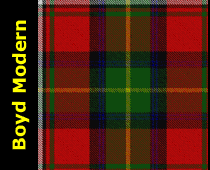 Boyd Tartan Kilt Plaid Scarf