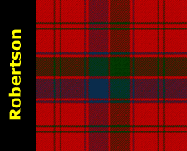 Robertson Red Tartan Kilt Plaid Scarf