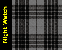 Night Watch Tartan Kilt Plaid Scarf