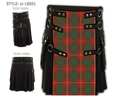 Irish, Scottish and Regimental Tartan Wool Kilts.