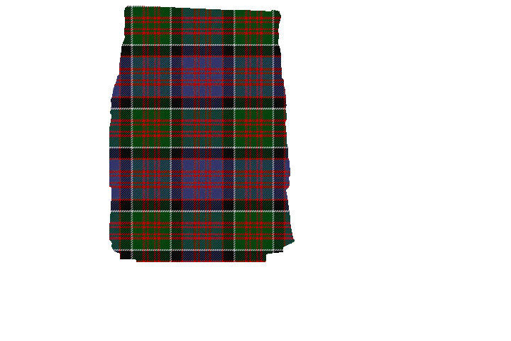 Clan Ranald Tartan Tartan Kilt Apron